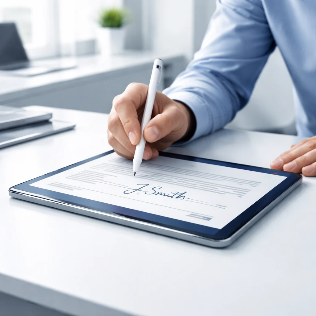 امضا آنلاین دیجیتال